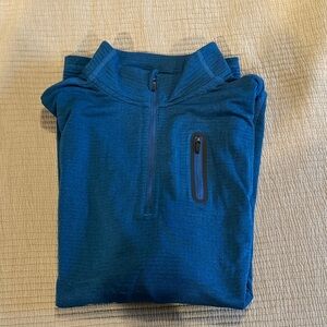 NWT Ten Thousand Men's The Over Zip Quarter zip size XL